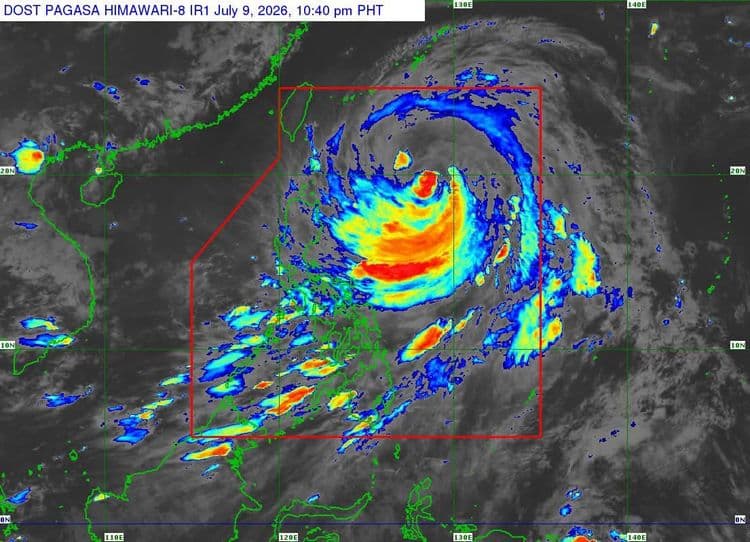 PAGASA: "Inday" to remain a typhoon until it exits PAR