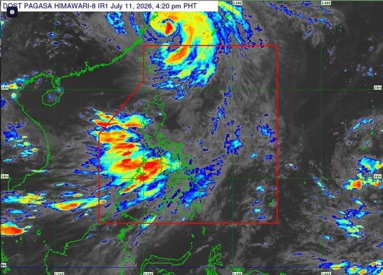 All tropical cyclone wind signals lifted as Typhoon "Inday" approaches southeastern coast of Zhejiang, China