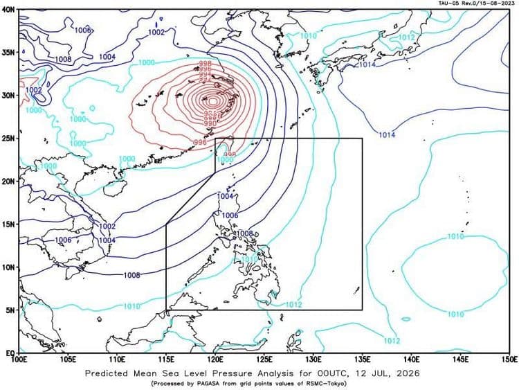 Southwest monsoon affecting Luzon, Visayas