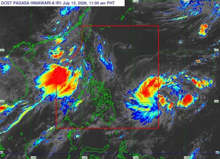 LPA east of Visayas now a tropical depression 