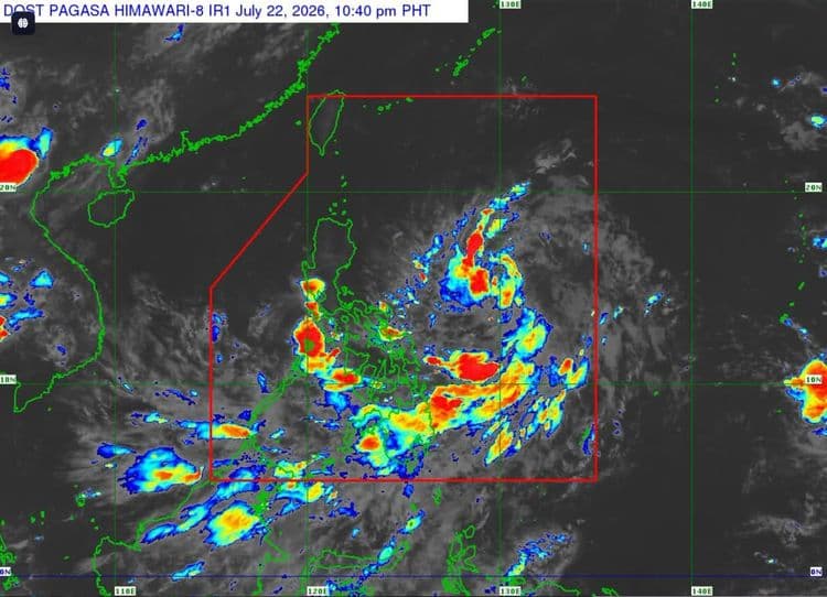 Signal No. 1 raised over parts of Luzon as LPA develops into tropical depression 