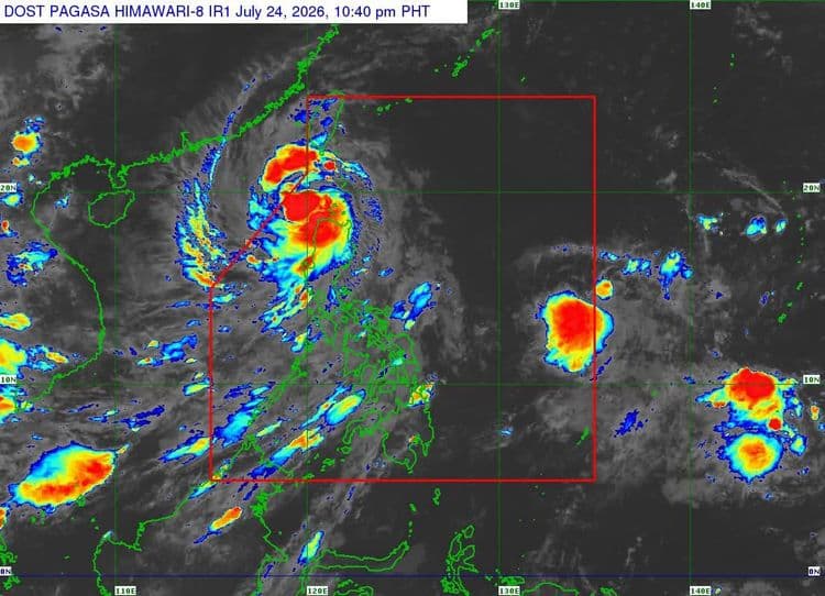 Batanes, western portion of Babuyan Islands still under Signal No. 2 due to "Kiyapo"