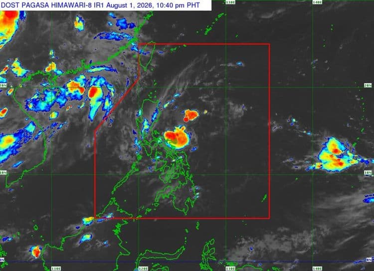 Signal No. 1 raised over parts of Luzon as LPA off Quezon develops into tropical depression 