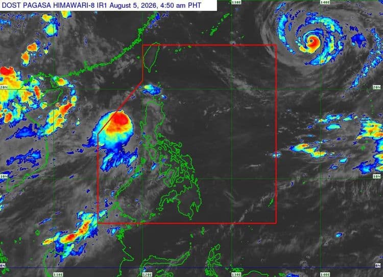"Maymay" intensifies into a tropical storm; Signal No. 2 raised over parts of Luzon