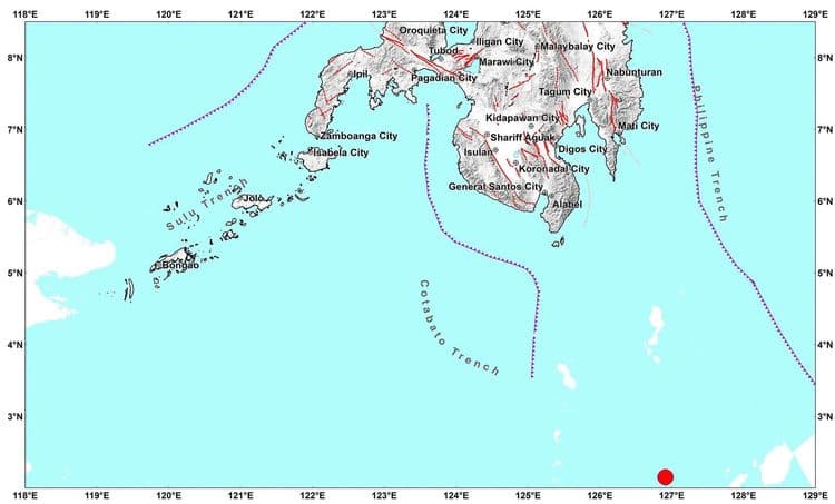 4.2-magnitude quake strikes Davao Occidental 