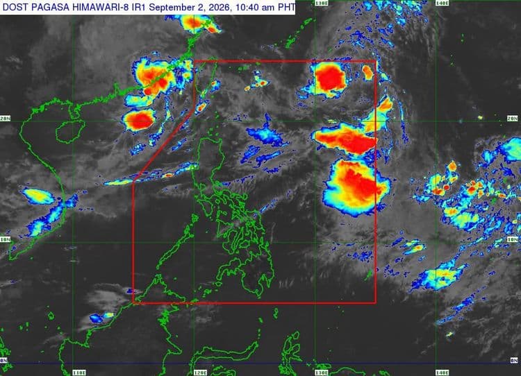 Tropical Storm "Pilandok" now over PHL Sea, to exit PAR tonight or tomorrow morning