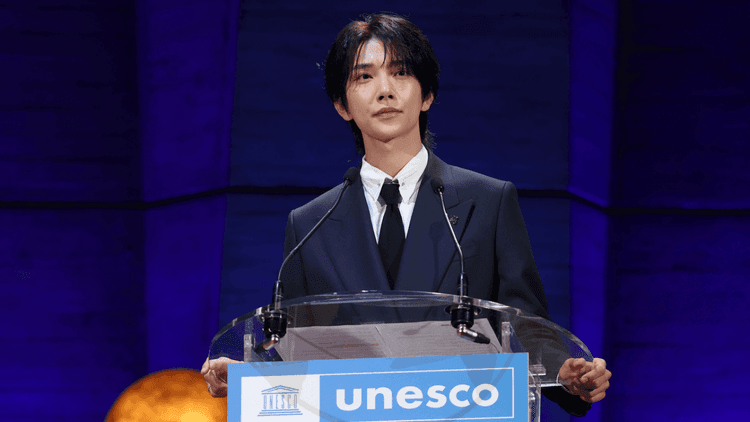 Joshua ng SEVENTEEN nagbigay ng inspiring message sa UNESCO