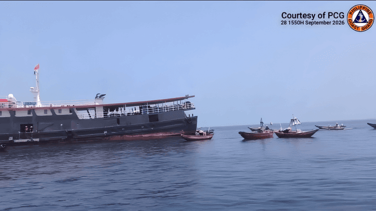 PCG, itinaboy ang China sa Kota Island