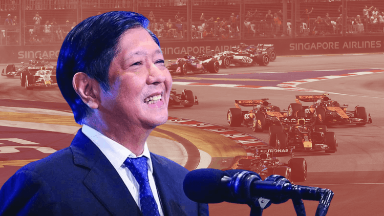 Marcos, dadalo sa Formula 1 Grand Prix sa Singapore