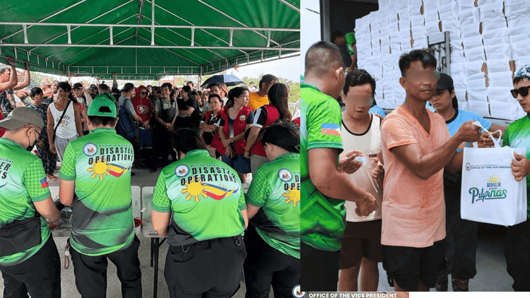 OVP, namahagi ng ayuda sa 2,500 residenteng naapektuhan ng baha sa Masantol