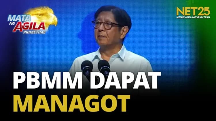 Dapat managot si PBBM sa umano’y maling pagpasa ng pambansang budget — VP Sara Duterte