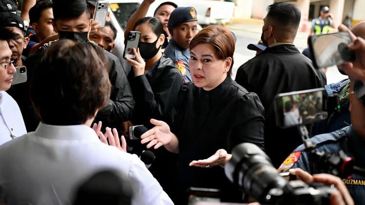Arrest warrant laban kay VP Duterte, inalis na matapos makapagpiyansa