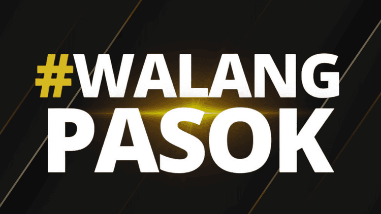 Kanselasyon ng klase dahil sa masamang panahon