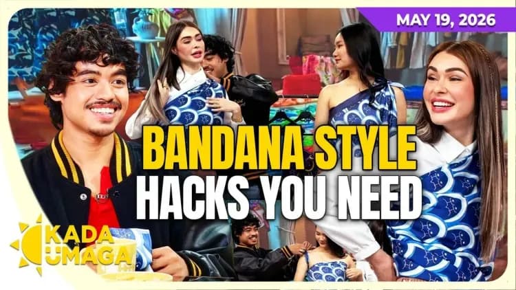Kada Umaga | Bandana Style Na May Iba't Ibang Atake | Girl Code