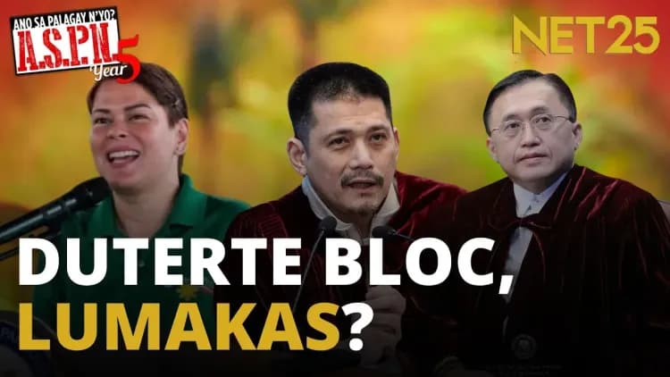 VP Sara at Duterte Bloc, positibo ang Q2 ratings | ASPN