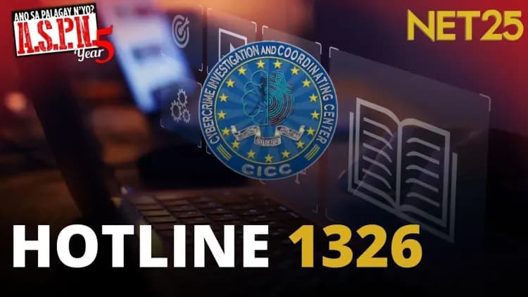  Online harm at violence, pwedeng isumbong sa hotline 1326 | ASPN