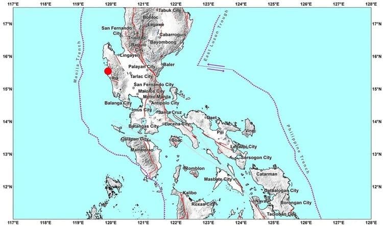 4.4-magnitude earthquake strikes Zambales