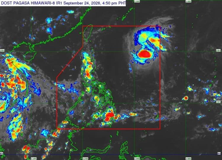 TS "Queenie" maintains strength while over PHL Sea
