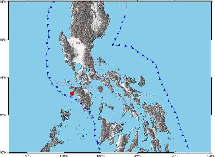 4.3-magnitude tremor strikes Occidental Mindoro 