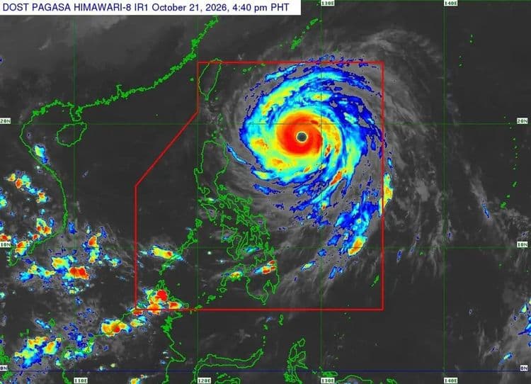Batanes under Signal No. 2 even as Super Typhoon "Rosal" slightly weakens