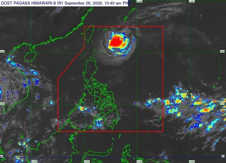 "Queenie" nears typhoon category 