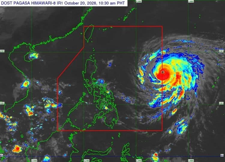Super Typhoon "Champi" enters PAR
