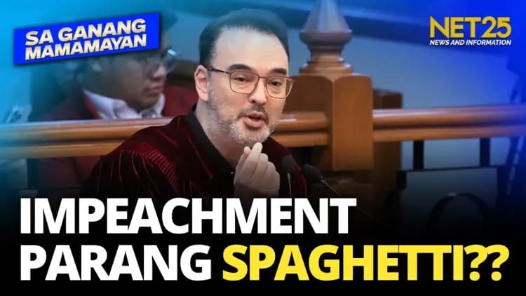  Sen. Cayetano: “Parang spaghetti ang impeachment”