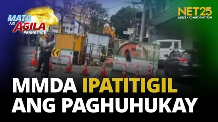 MMDA, ipatitigil ang paghuhukay sa mga pangunahing kalsada sa Metro Manila