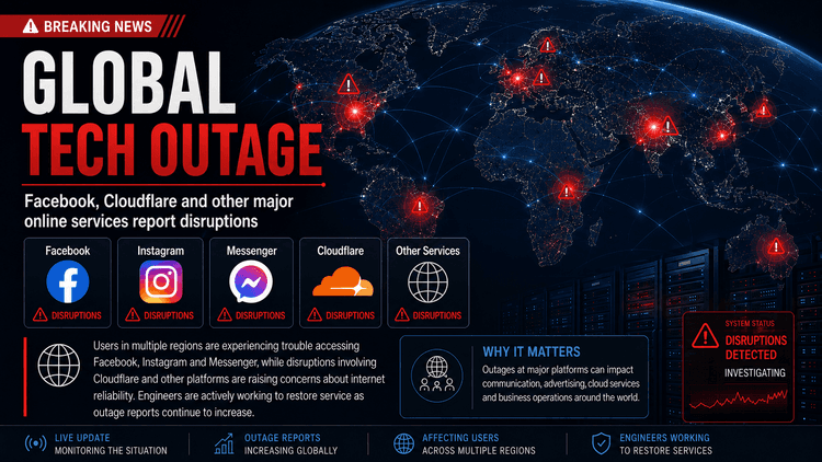 Global Tech Outages Put Spotlight on Internet Reliability as Meta Services Report Disruptions