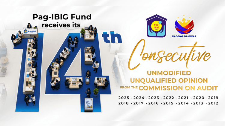 Pag-IBIG Fund earns COA’s highest audit opinion for 14th straight year