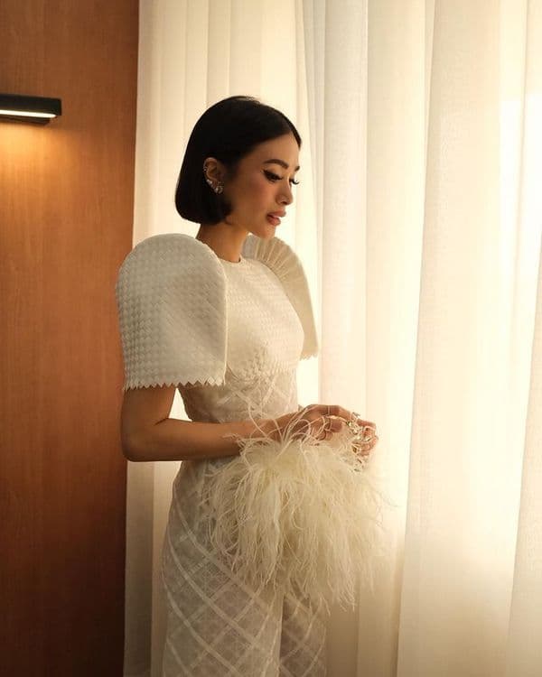 HEART EVANGELISTA STUNNING SA KANIYANG ‘BANIG’ GOWN 