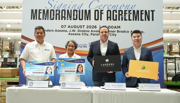 Pag-IBIG Fund, Landers partner to bring more savings on members’ everyday expenses