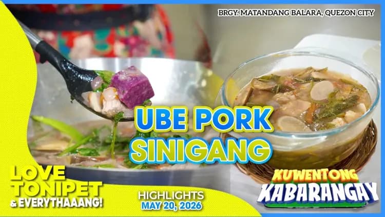 Love Tonipet & Everythaaang! | Ube Pork Sinigang Recipe | Highlights