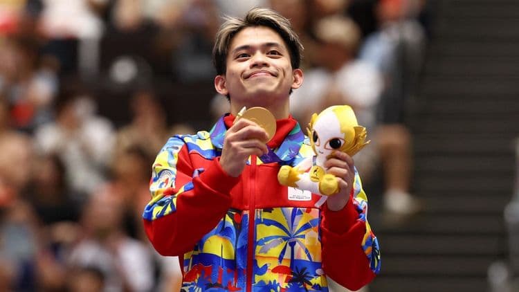 Carlos Yulo, nasungkit ang unang gintong medalya ng PH sa Asian Games