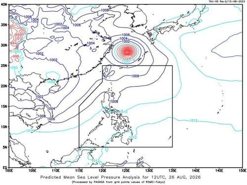 Occasional rains to prevail in Zambales due to southwest monsoon 