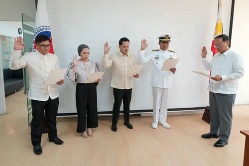 New officials appointed to DOTr, attached agencies