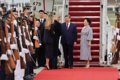 Trump, personal na sinalubong si Xi Jinping sa Washington