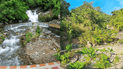 Balongbong Falls sa Catanduanes, natuyo dahil sa El Niño