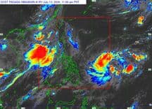 LPA east of Visayas now a tropical depression 