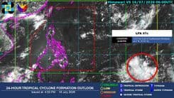 LPA outside PAR has "high" chance of developing into tropical depression: PAGASA