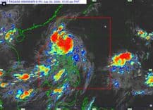 Parts of PHL still under tropical cyclone wind signals as "Kiyapo" slightly intensifies