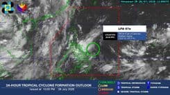 PAGASA monitoring LPA off Northern Samar