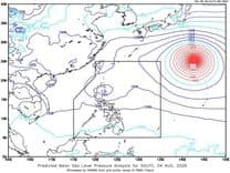 Cloudy skies, rains expected due to LPA, southwest monsoon 