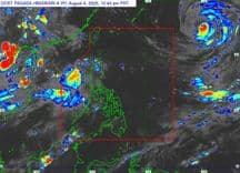 LPA off La Union develops into tropical depression; Signal No. 1 raised over parts of Luzon