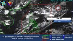 LPA outside PAR has "high" chance of developing into tropical depression 