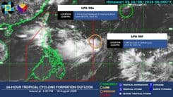 "Medium" chance LPA off Central Luzon will develop into tropical depression: PAGASA