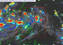 Tropical Depression "Neneng" maintains strength