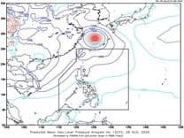 Southwest monsoon affecting Luzon, western section of Visayas