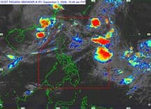 Tropical Storm "Pilandok" now over PHL Sea, to exit PAR tonight or tomorrow morning