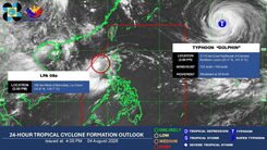 LPA sa loob ng PAR posibleng maging bagyo — PAGASA